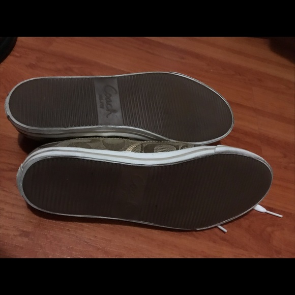Coach Audrina sneaker size 7 - Picture 4 of 5